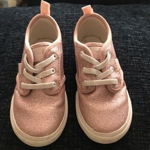 Sparkly Vans Toddler Shoes